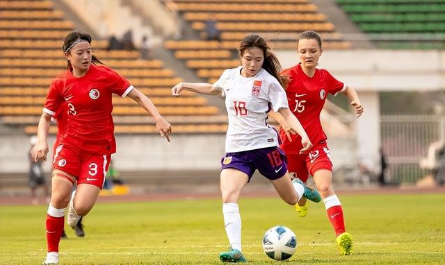 比赛中现出强势，中国女足夺冠成功